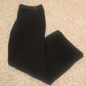 🔴 Size 13 Black Wide Leg Dress Pants